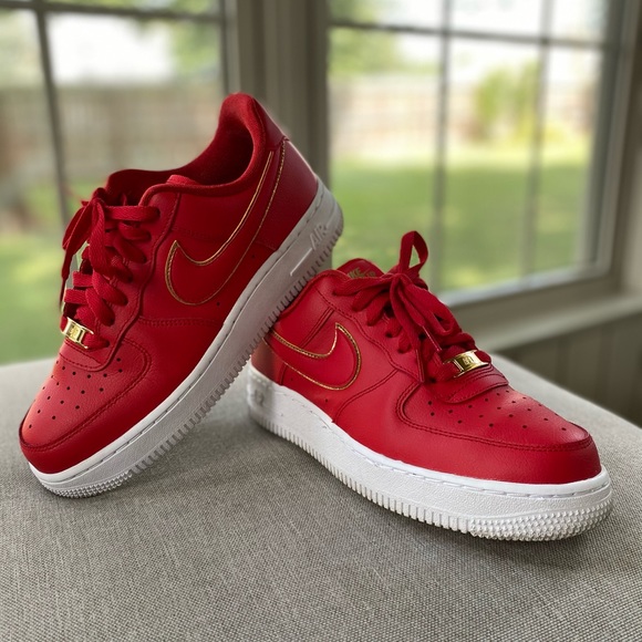 Nike Shoes - Nike Air Force 1 Low Icon Clash university red